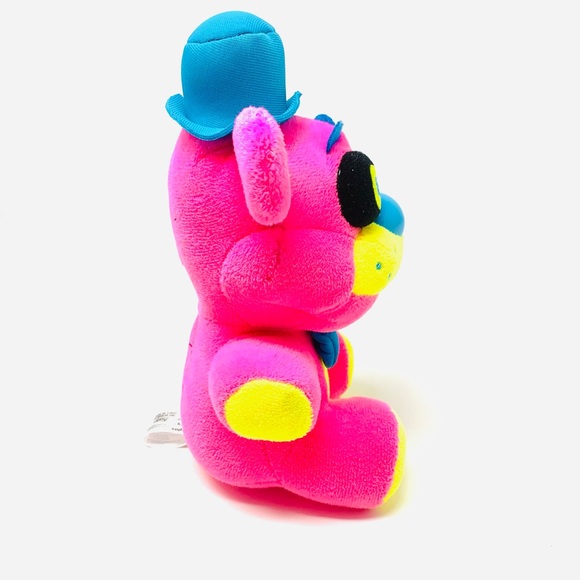 Funko Five Nights at Freddys Neon Pink Yellow Plush Stuffed Animal Toy 8 in 2017 - Picture 3 of 6
